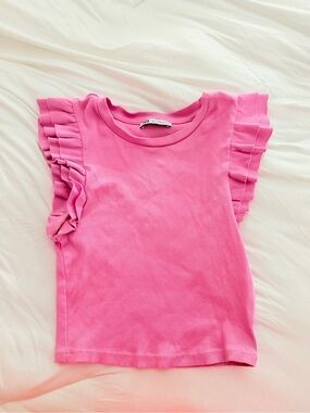 Zara ruffle top
